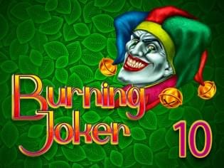 Burning Joker 10 lines game icon